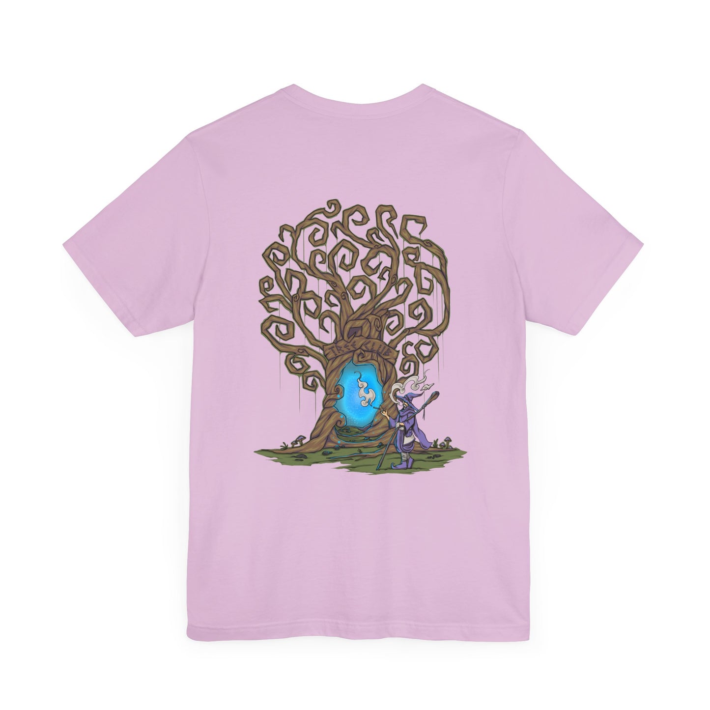 Tree Club Portal Wizard T-Shirt (Back Art)