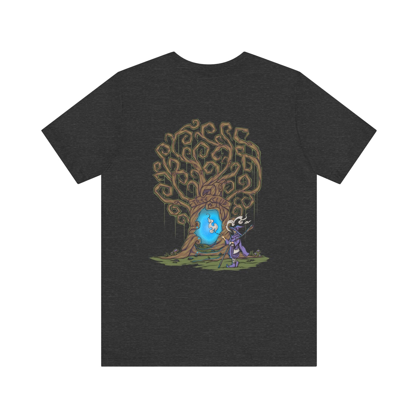 Tree Club Portal Wizard T-Shirt (Back Art)