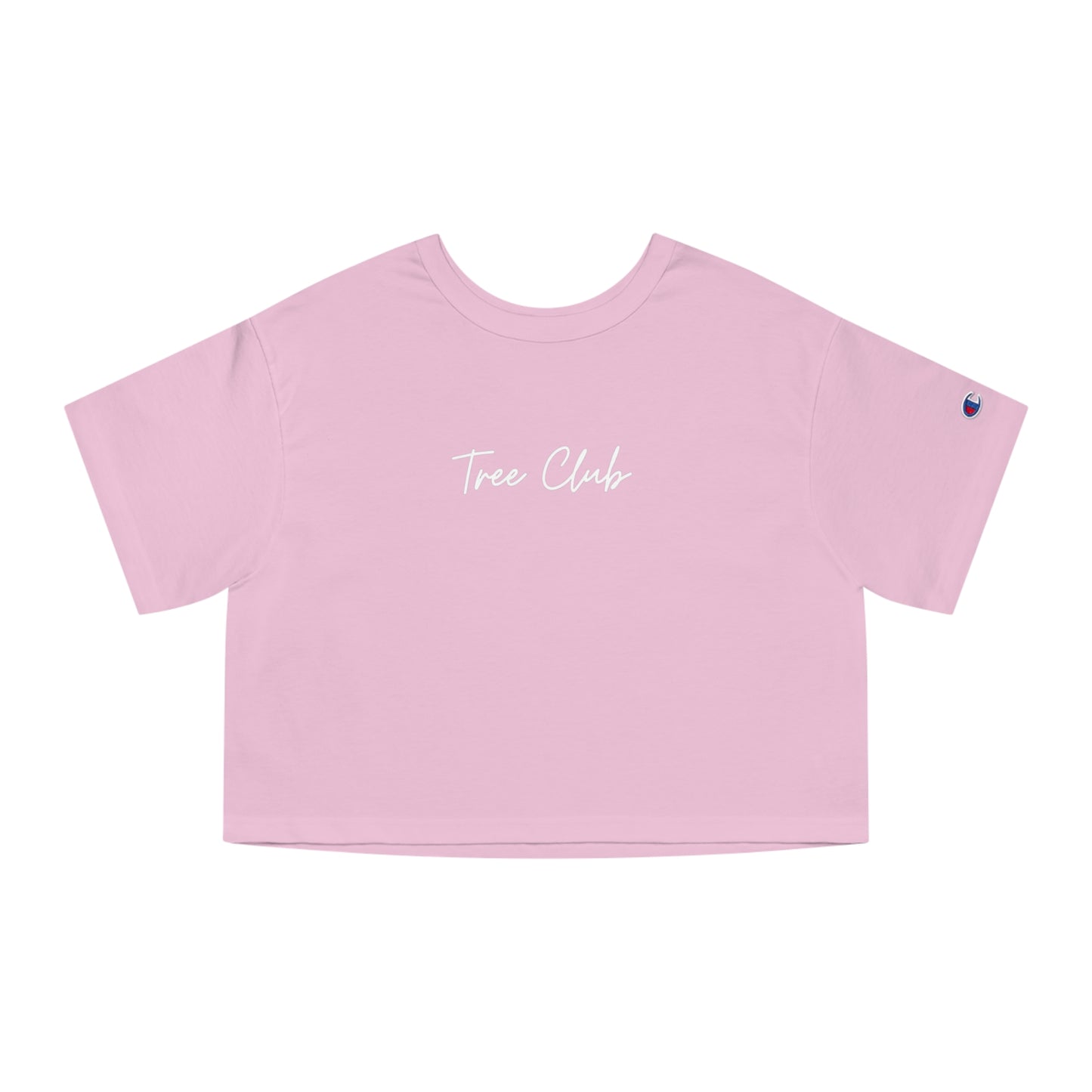 Tree Club X Champion Brand Women's Heritage Cropped T-Shirt