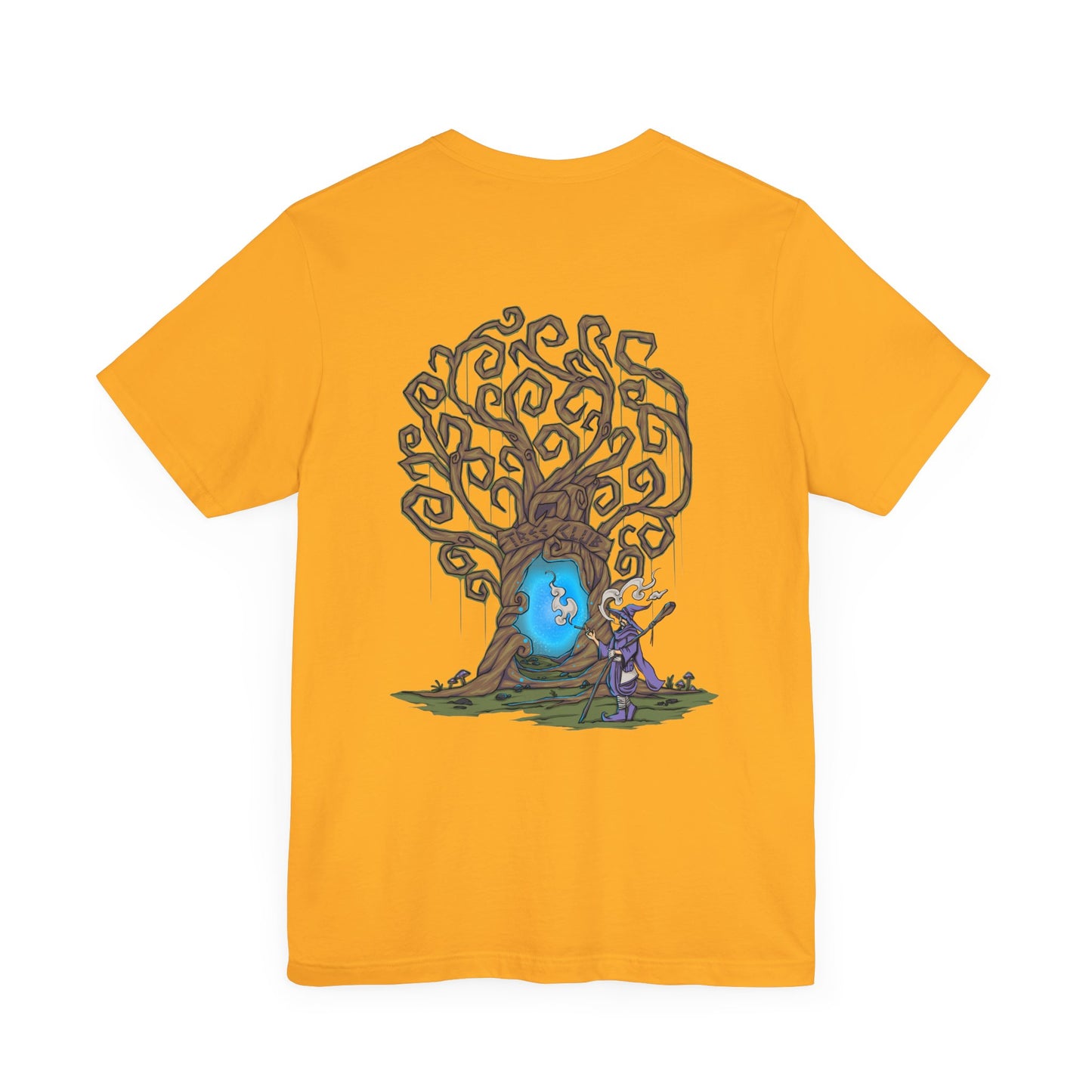 Tree Club Portal Wizard T-Shirt (Back Art)