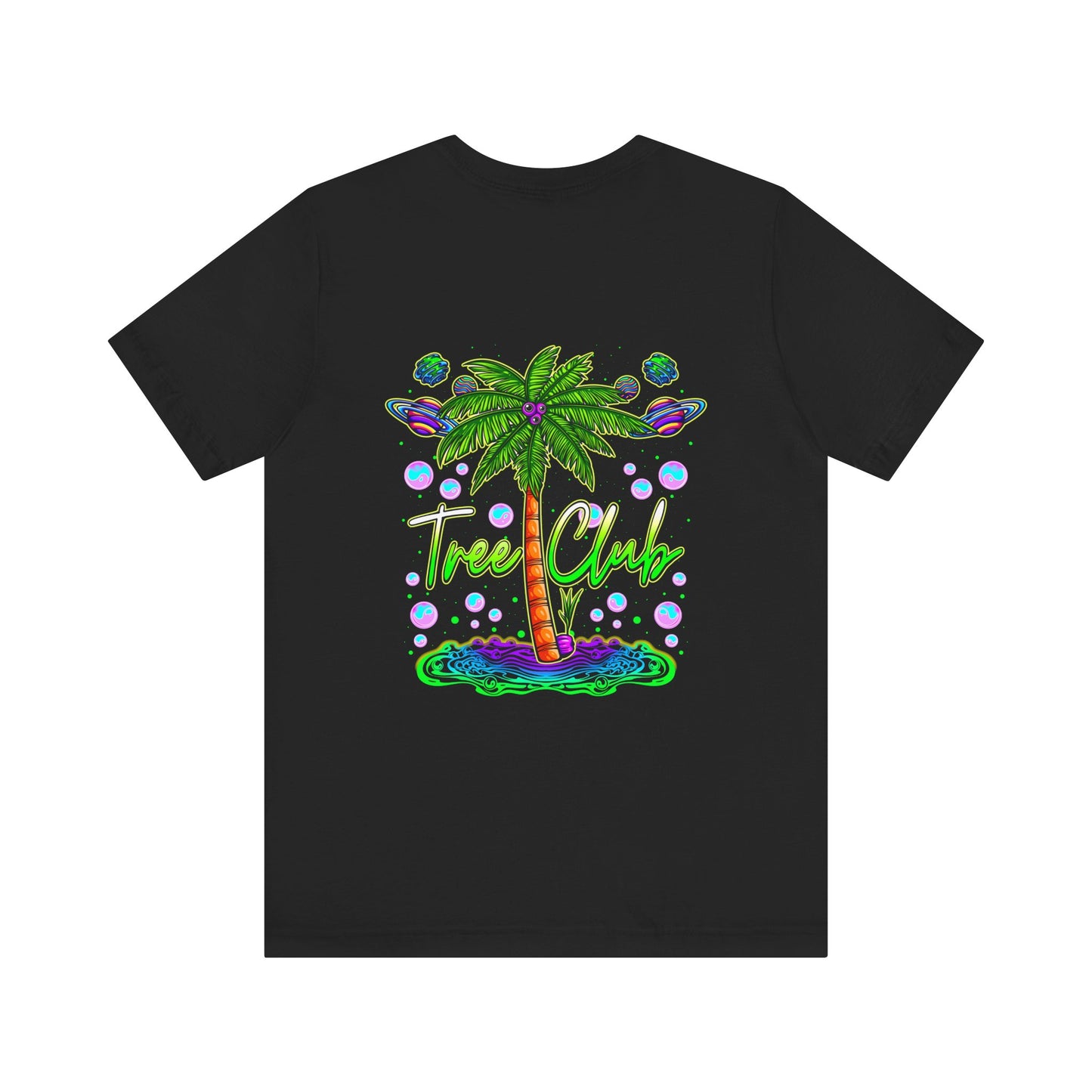 Tree Club Slimey Space T-Shirt (Back Art)
