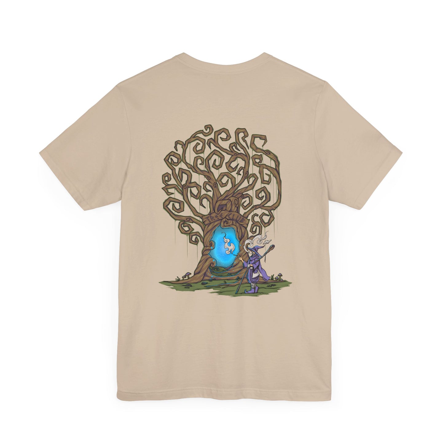 Tree Club Portal Wizard T-Shirt (Back Art)