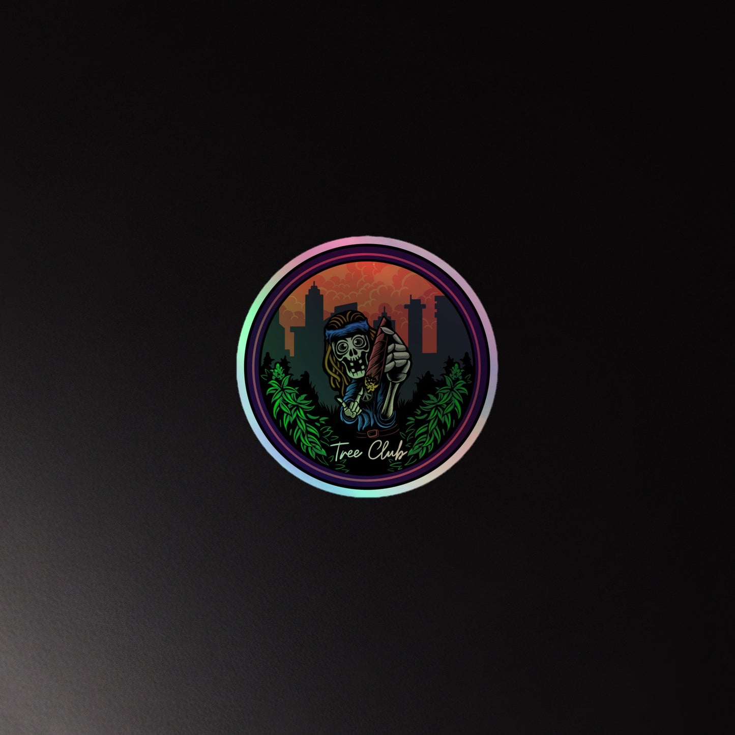 Tree Club Holographic stickers