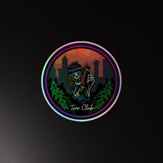 Tree Club Holographic stickers