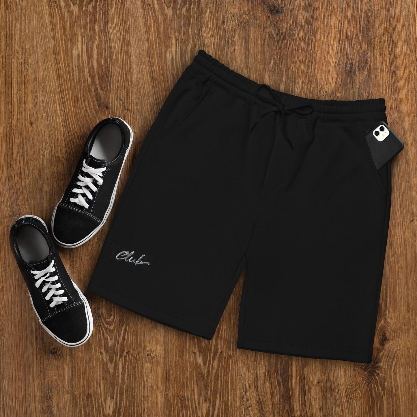Tree Club Comfy embroidered shorts