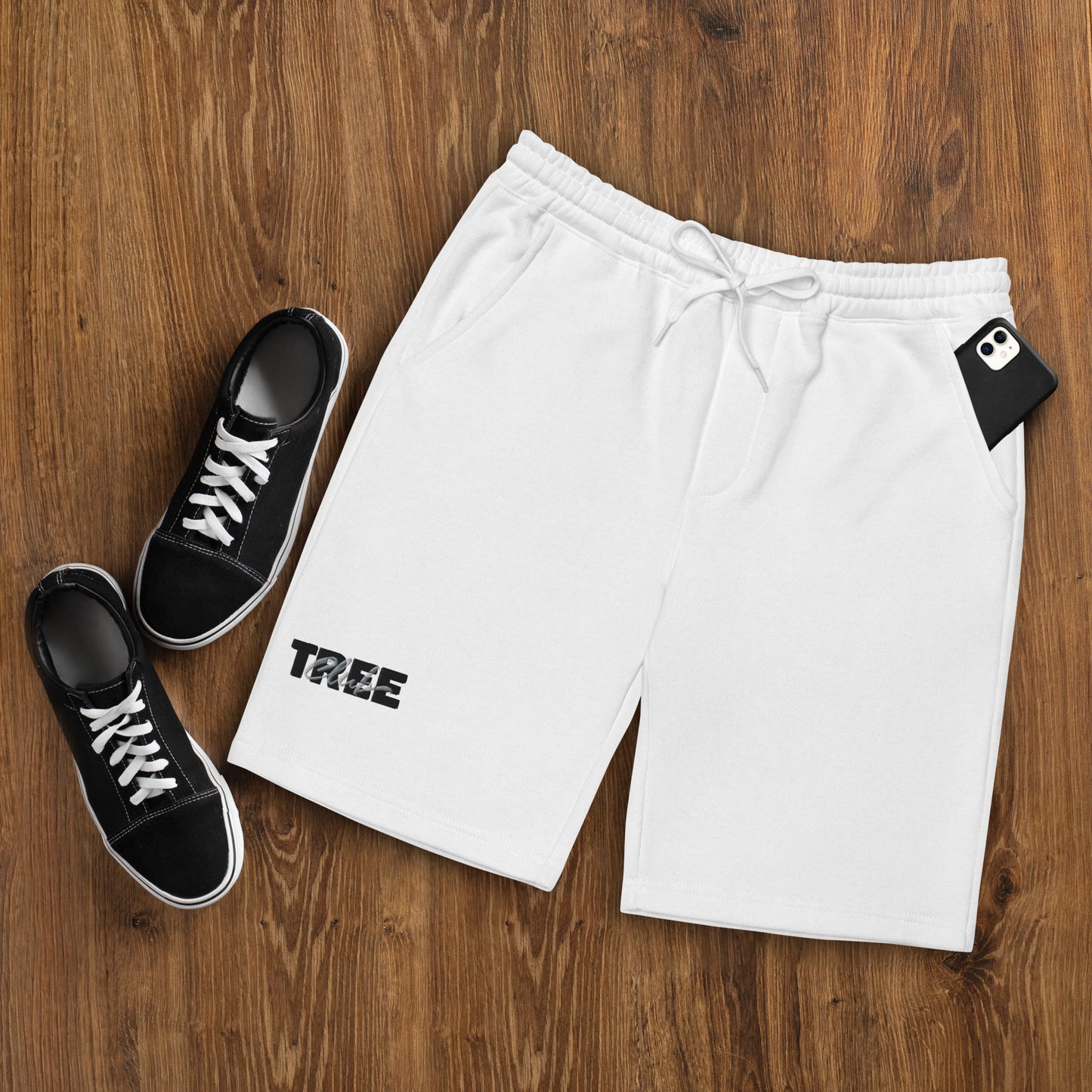 Tree Club Comfy embroidered shorts