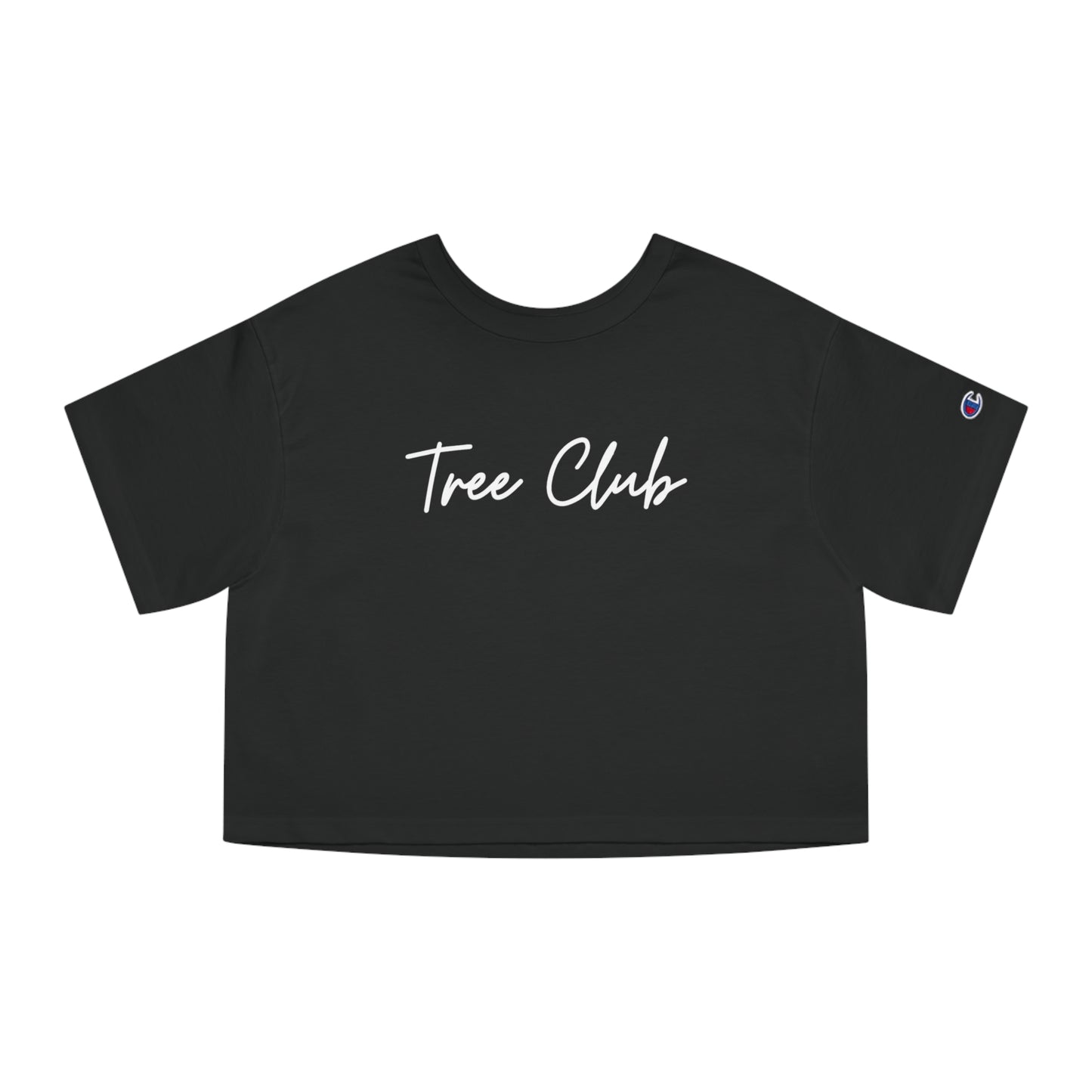 Tree Club X Champion Brand Women's Heritage Cropped T-Shirt